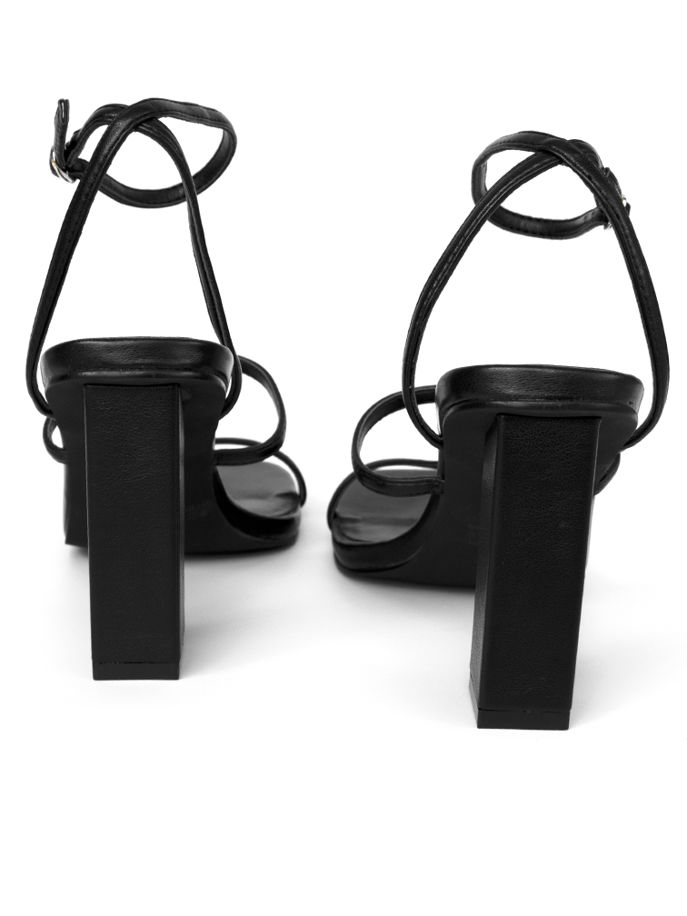 AVERY Black Heels