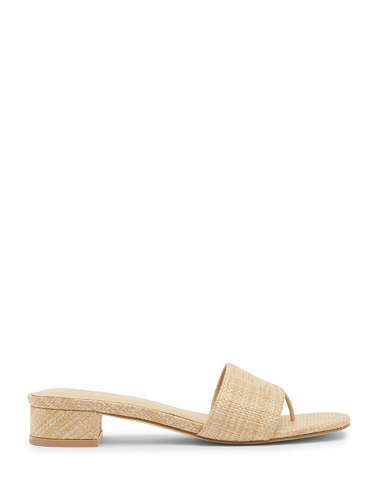CARA Woven Block Heels