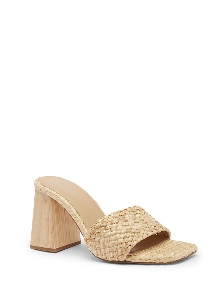 CRETE Raffia Heels