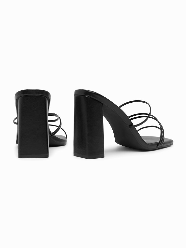 KAYLA Black Heels