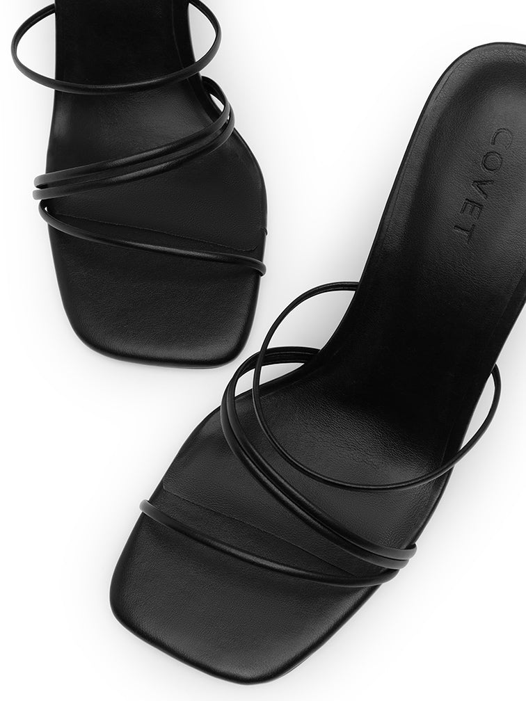 KAYLA Black Heels