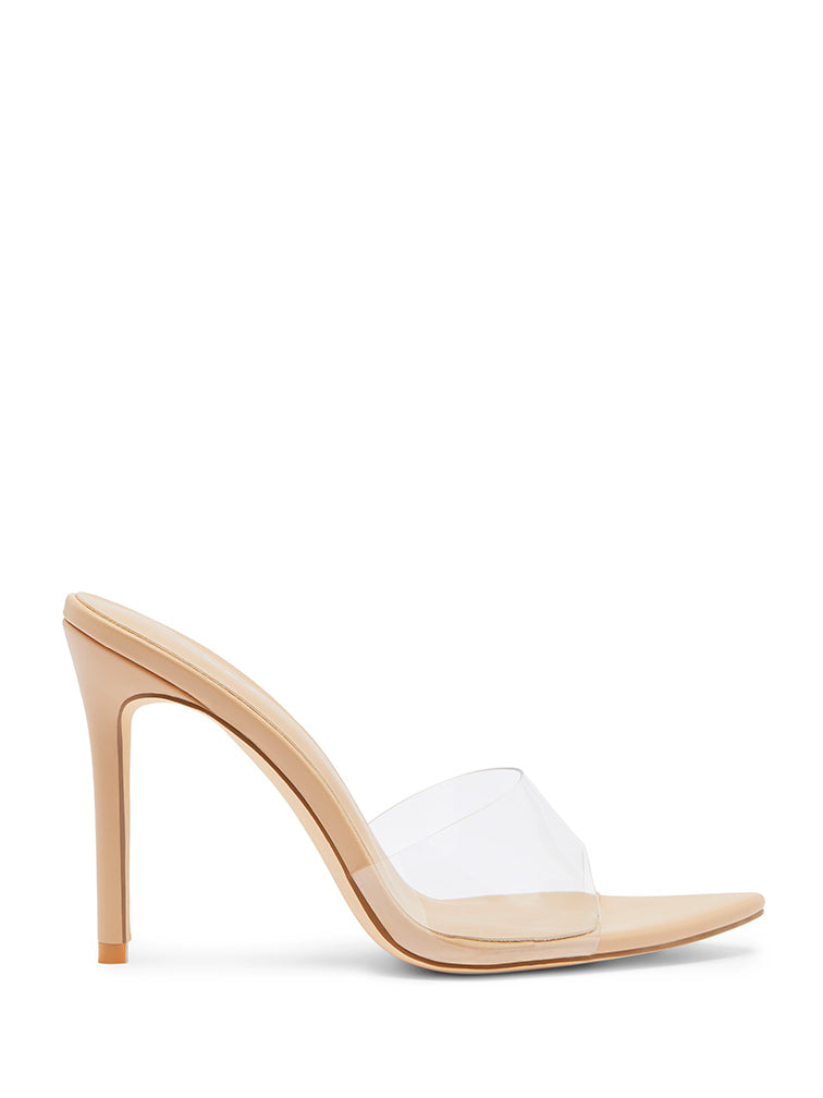 MAEVE Nude Clear Heels