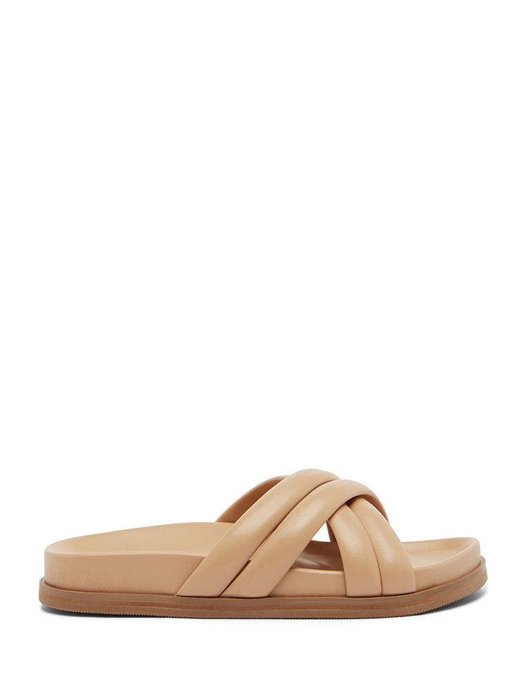 SOL Nude Slide Sandals