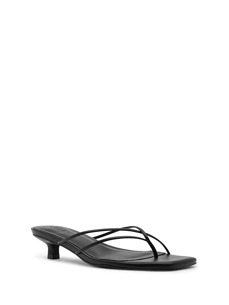 AIRE Black Kitten Heels