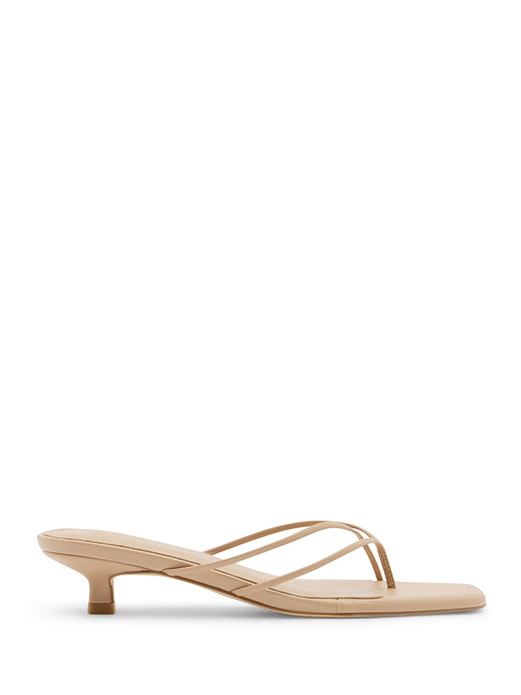 AIRE Nude Kitten Heels