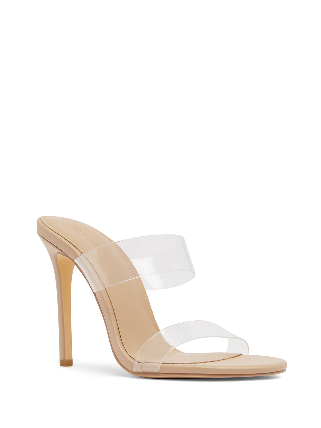 BELLA Nude Clear Heels