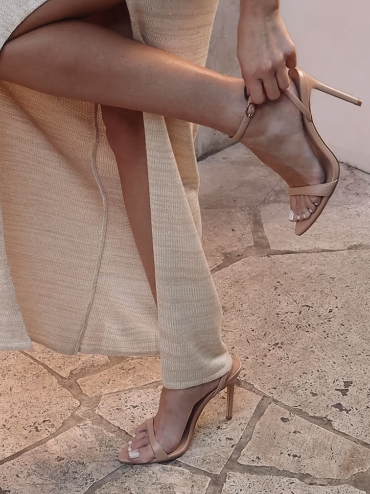 KIARA Nude Heels Nude High Heels Nude Stilettos COVET SHOES