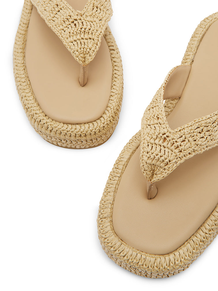 LAGOS Woven Slide Sandals
