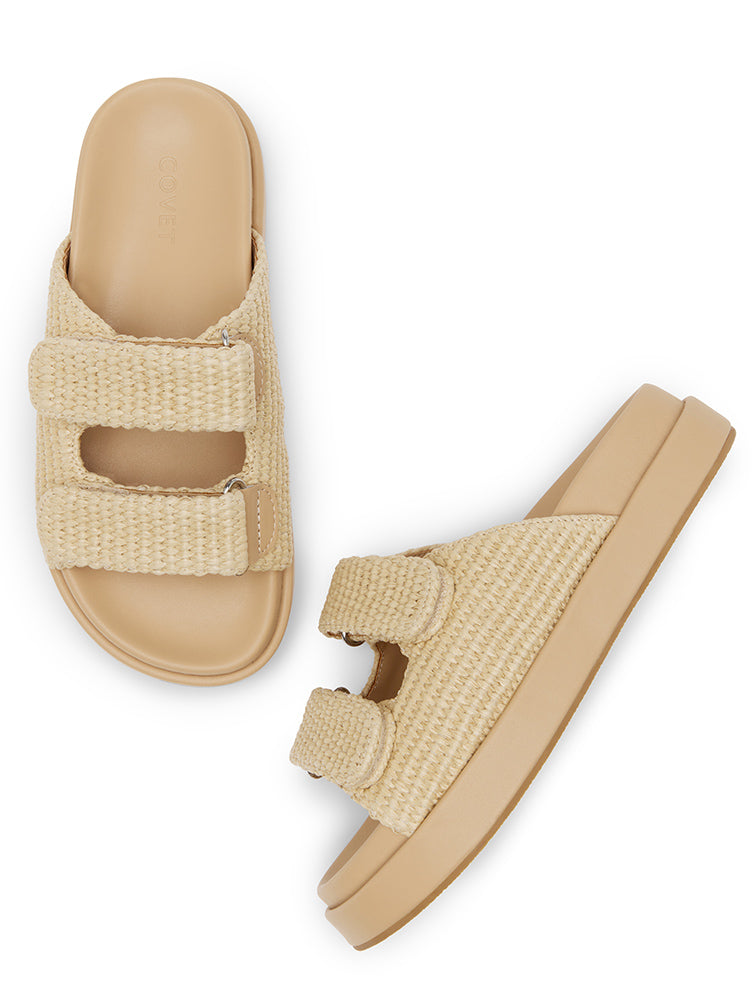 LAGUNA Woven Slide Sandals