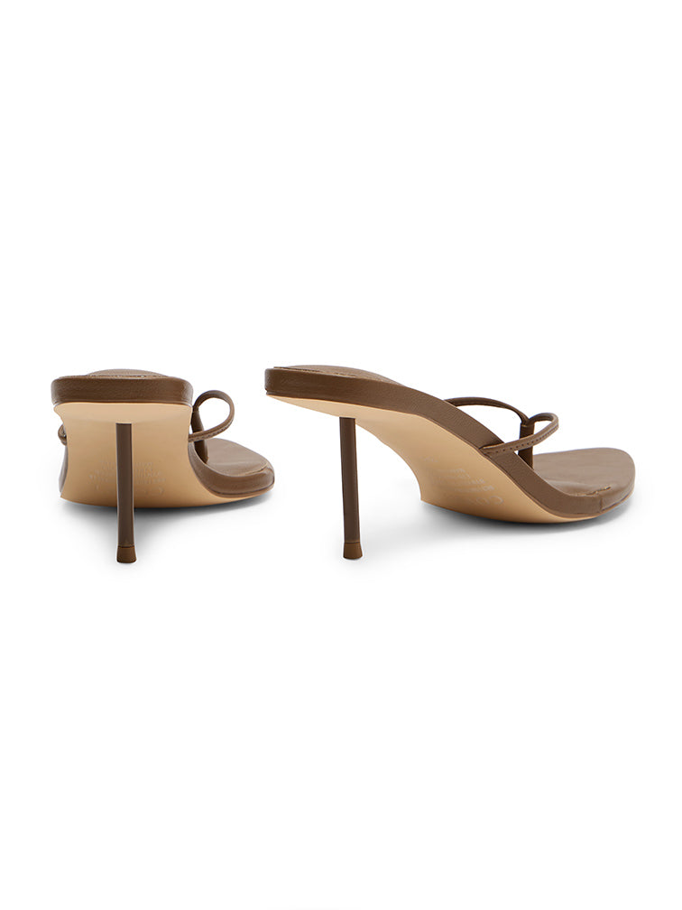 MALIBU Brown Heels
