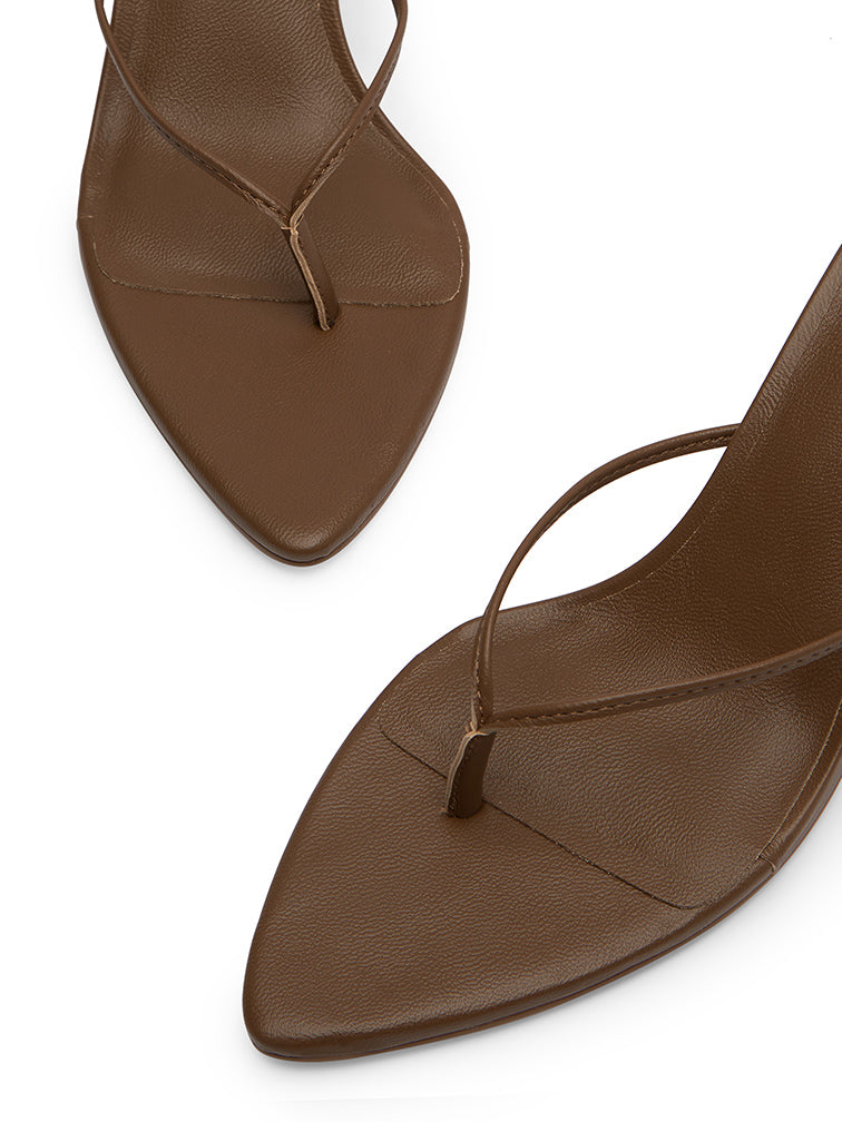 MALIBU Brown Heels