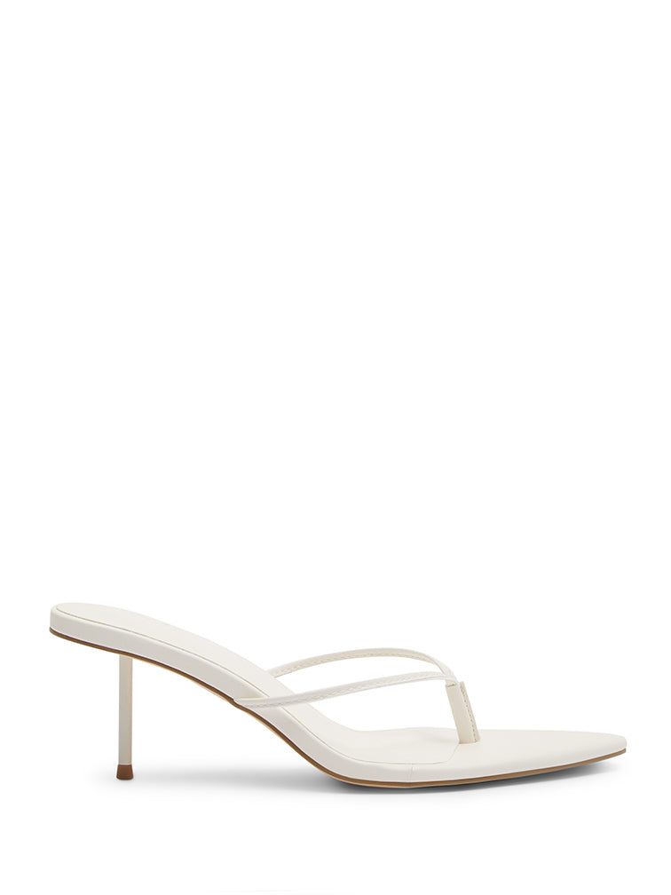 MALIBU Off White Heels