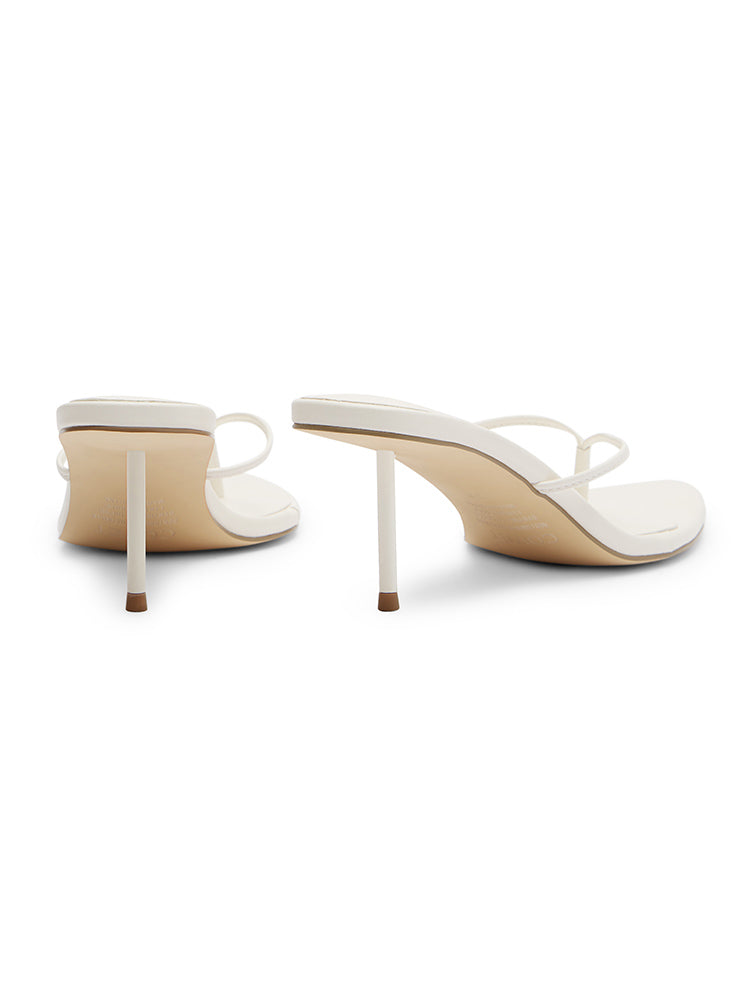 MALIBU Off White Heels