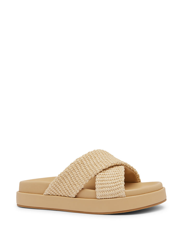 MIAMI Woven Slide Sandals
