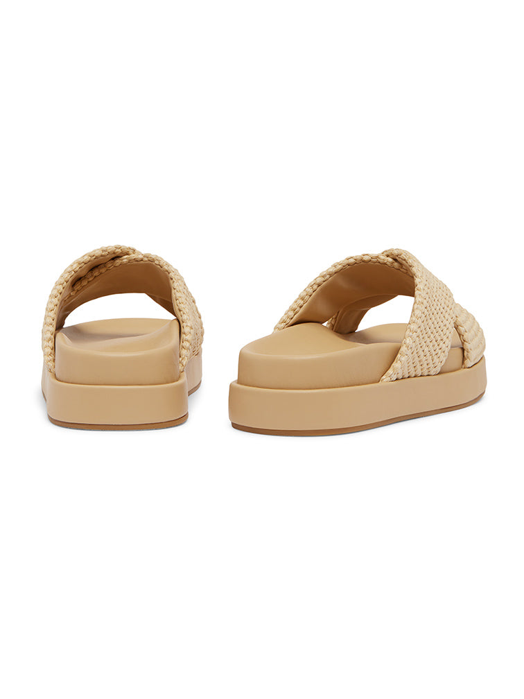 MIAMI Woven Slide Sandals