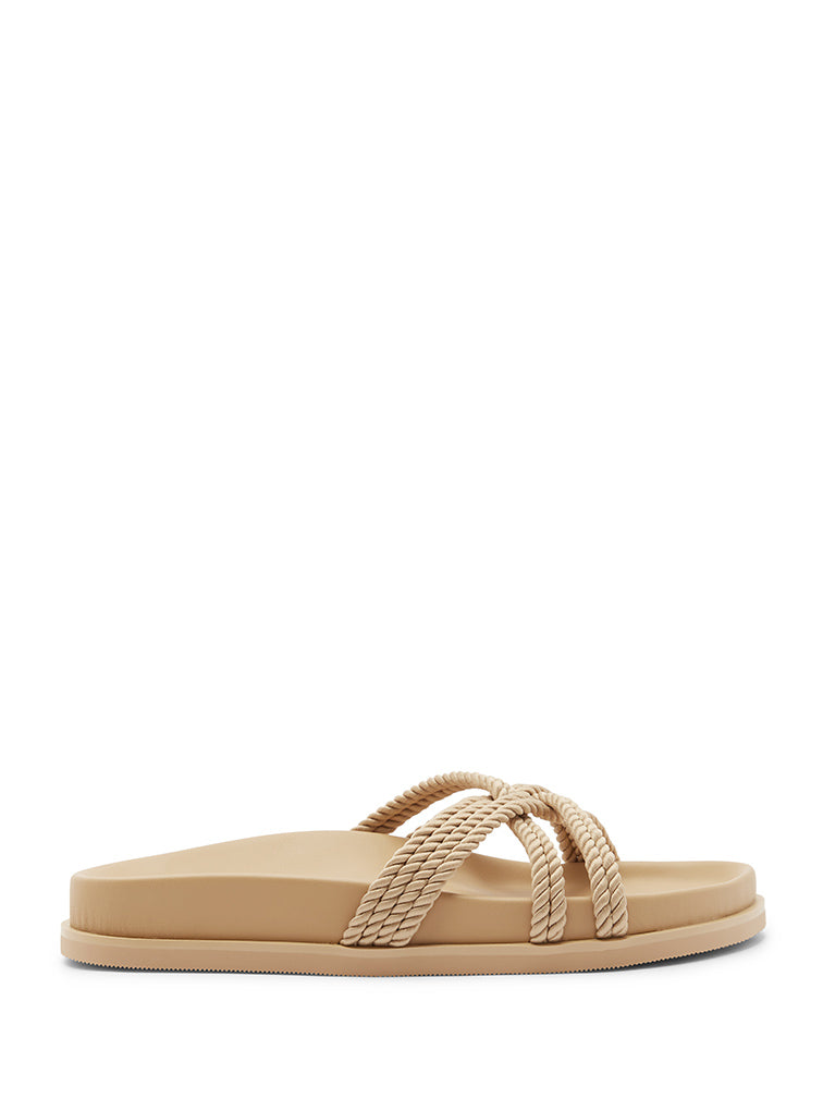 REECE Nude Slide Sandals