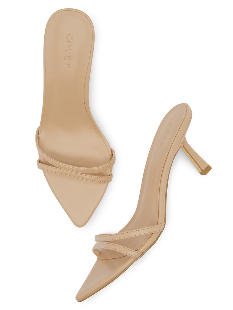 SKYE Nude Heels