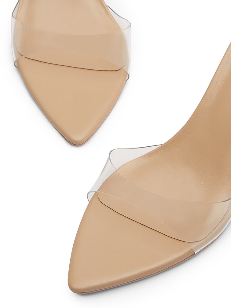SLOANE Clear Heels