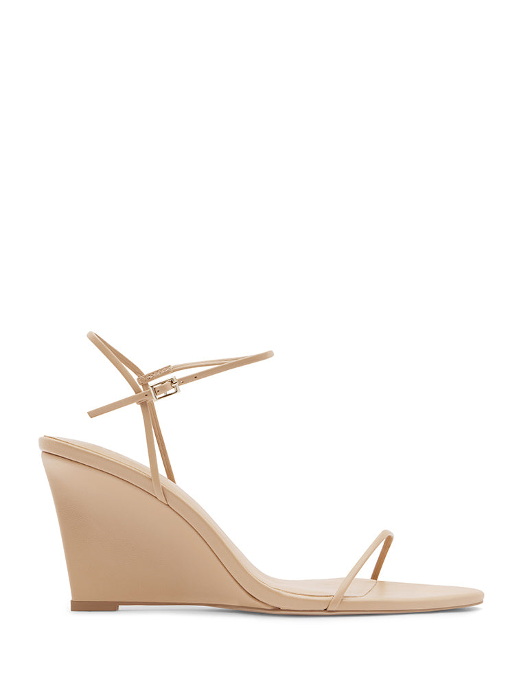SYLVIE Nude Wedges