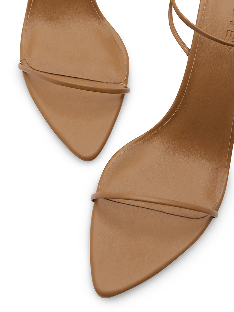 SYLVIE Tan Wedges