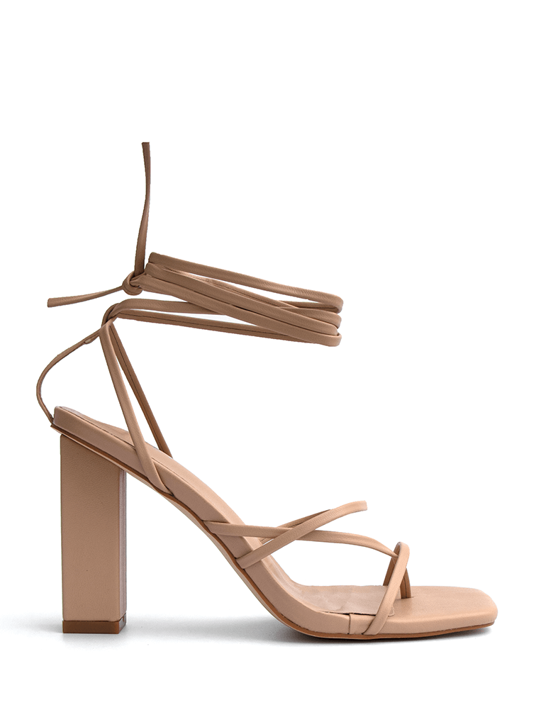 Nude 2025 and heels