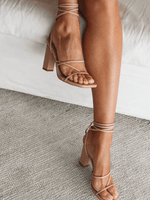 Nude High Heels Covet Shoes