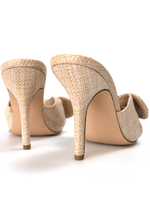 Bow Sandals BAILEY Woven Mules Covet Shoes