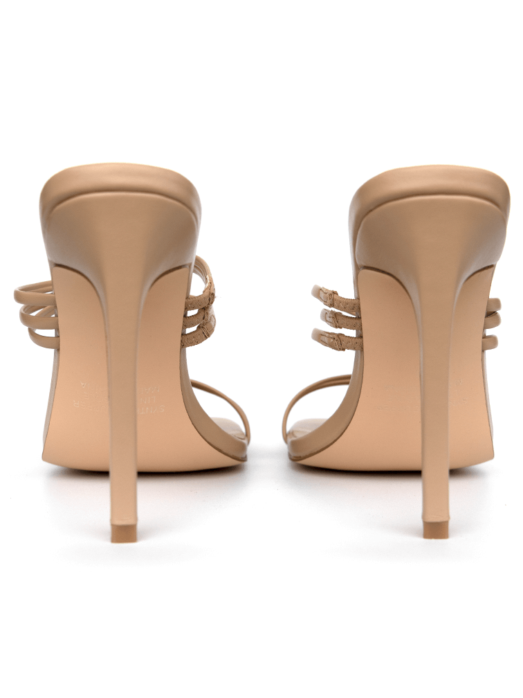 Nude High Heels Stiletto Covet Shoes FAYE