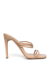 Nude Strappy Heels FAYE Stiletto Heels Covet Shoes