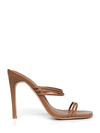 Strappy Tan Heels FAYE Mule Stilettos Covet Shoes