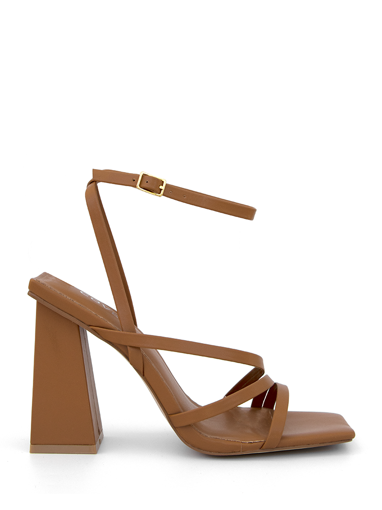 GIGI Tan Heels Covet Shoes