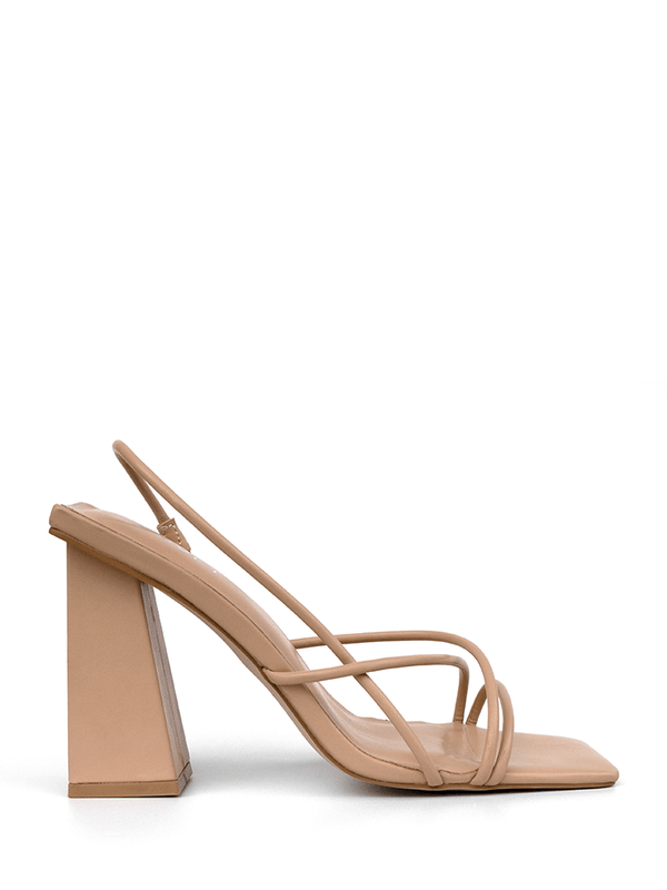 GISELLE NUDE HEELS – COVET SHOES